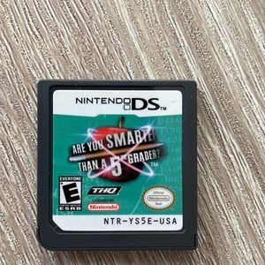 Are You Smarter Than A 5th Grader? Nintendo DS Game